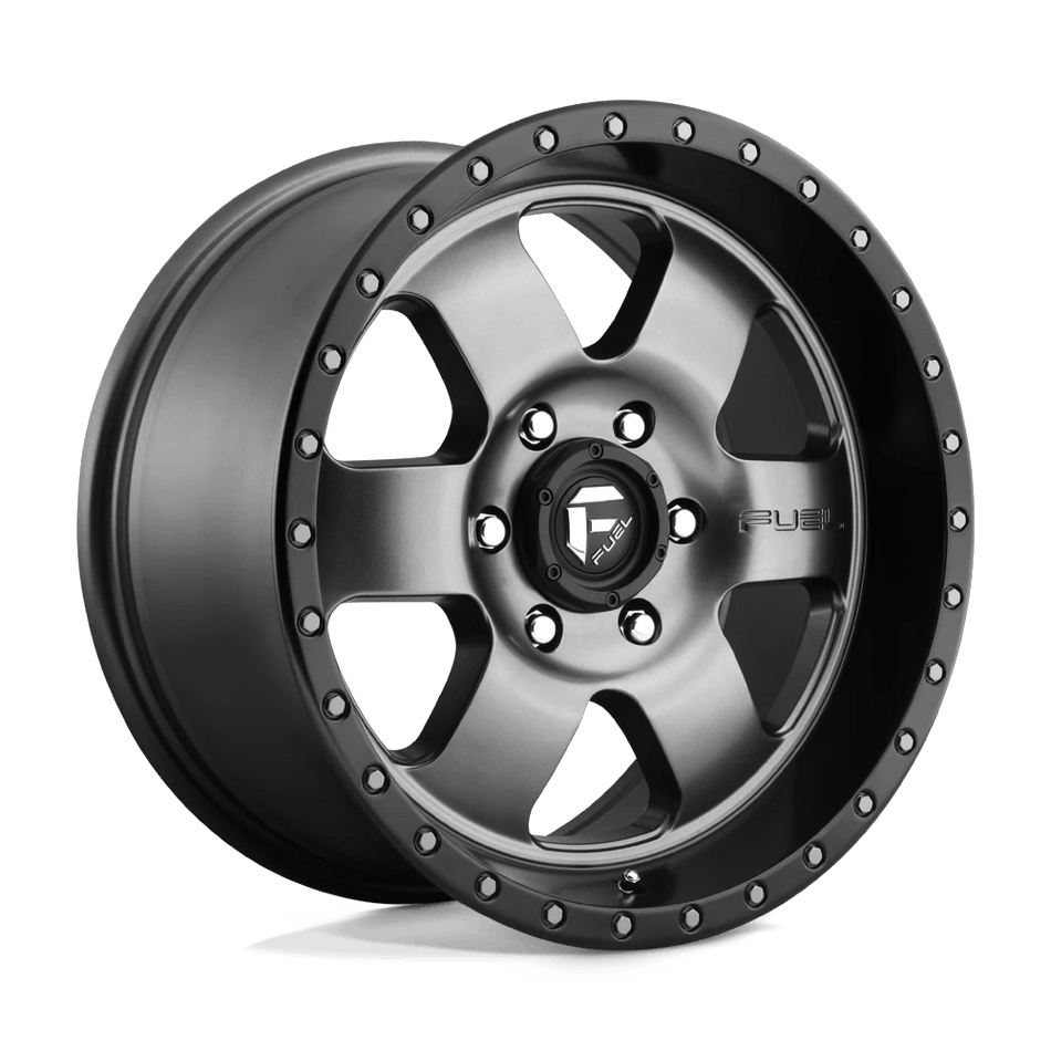 Fuel 1PC D619 PODIUM 18x9 ET20 6x135 Matte Gunmetal Black Bead Ring