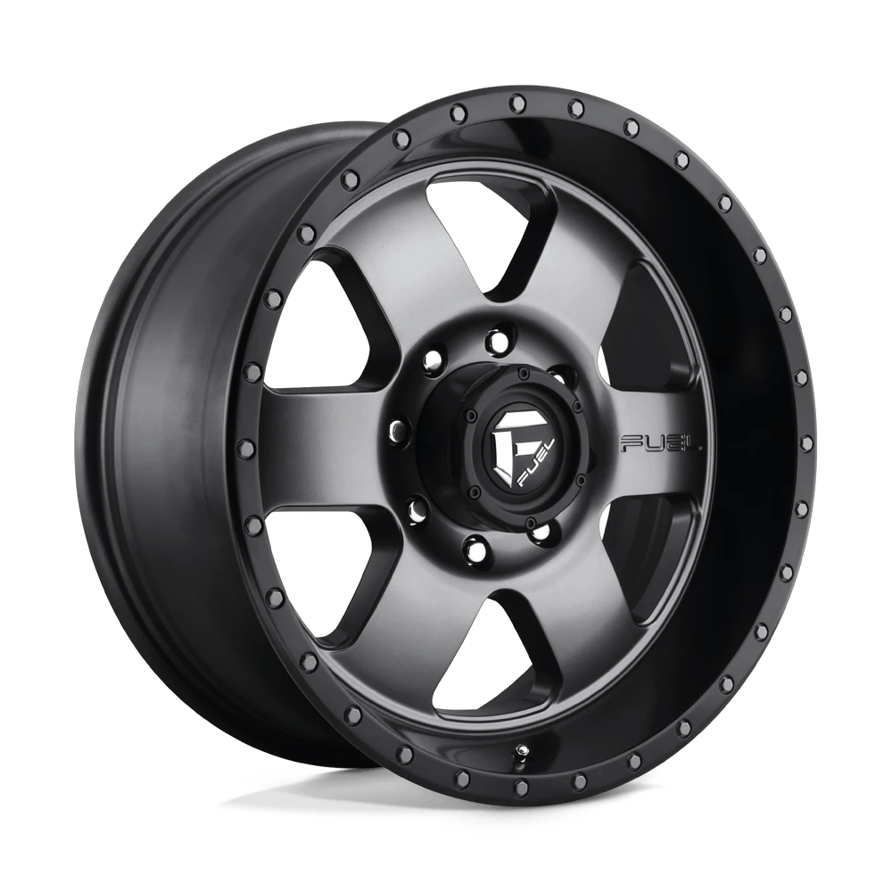 Fuel 1PC D619 PODIUM 20x9 ET1 8x170 Matte Gunmetal Black Bead Ring