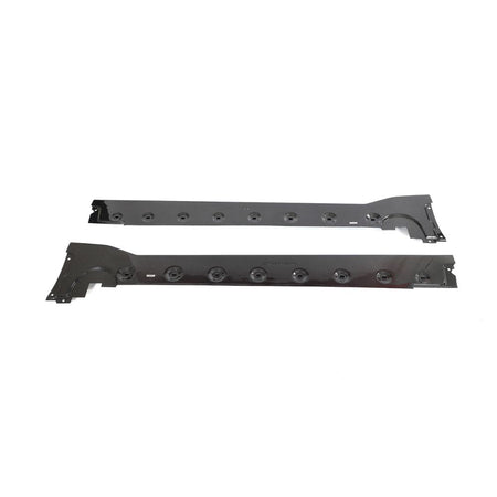 PORSCHE 911 992 TURBO S CARBON FIBRE SIDE SKIRTS - CT DESIGN-Side Skirts-CT Carbon-CT Carbon - High-quality carbon fiber and gloss black aerodynamic parts for premium sports and luxury vehicles.