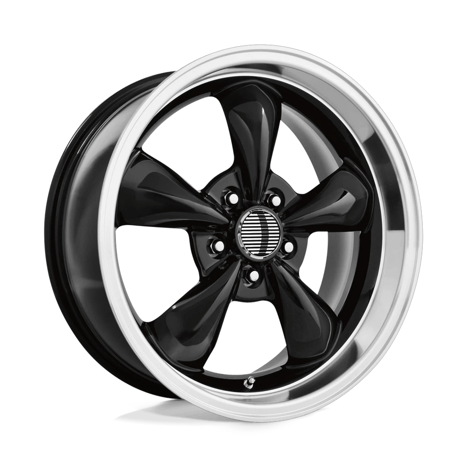 Performance Replicas PR106 18x10 ET45 5x114.3 Gloss Black w/ Machined Lip