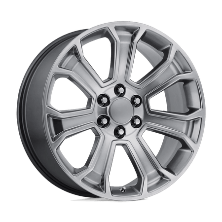 Performance Replicas PR166 22x9 ET24 6x139.7 Hyper Silver