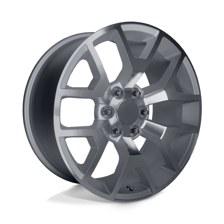 Performance Replicas PR169 20x9 ET27 6x139.7 Silver w/ Machined Spokes