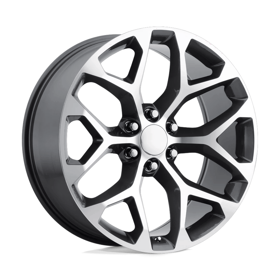 Performance Replicas PR176 22x9 ET24 6x139.7 Gunmetal Machined