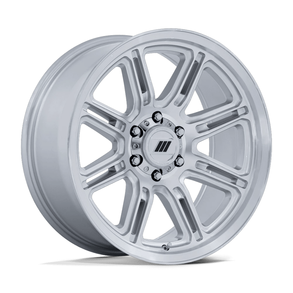 Pro Comp Alloys PA206 SNARE 20x9 ET0 8x165.1 Gloss Silver w/ Machined Face