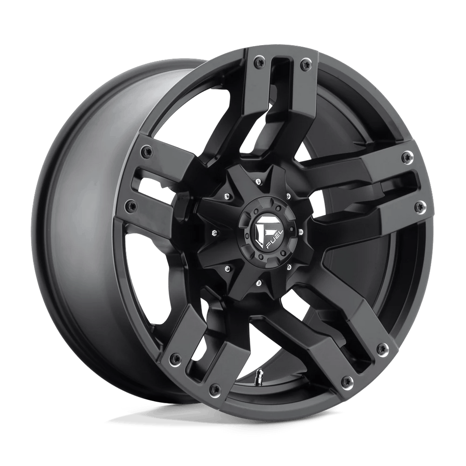 Fuel 1PC D515 PUMP 20x10 ET-24 6x135/5.5 Matte Black