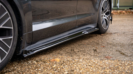 Porsche Taycan Pre Facelift - Side Skirt Splitters & Vortex Generators