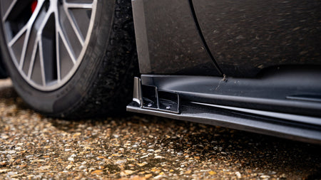 Porsche Taycan Pre Facelift - Side Skirt Splitters