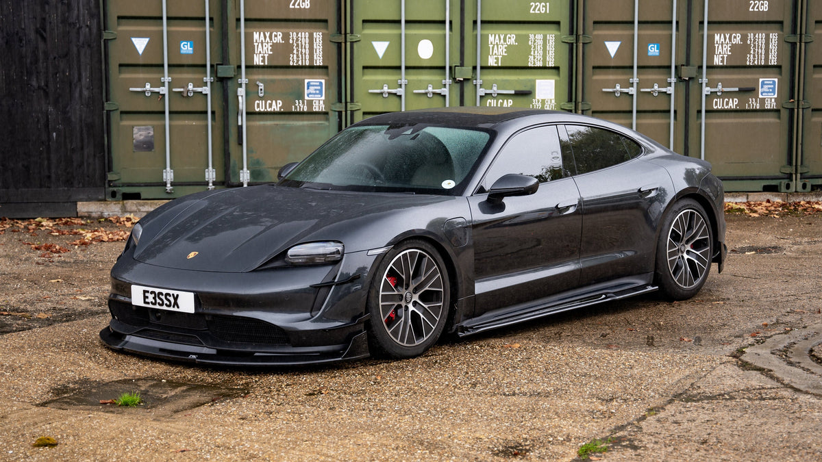 Porsche Taycan Pre Facelift - Side Skirt Splitters