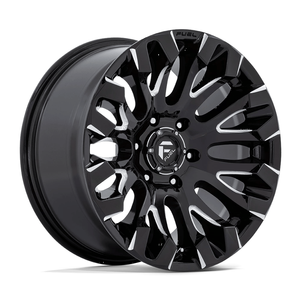 Fuel 1PC D828 QUAKE 18x9 ET1 6x139.7 Gloss Black Milled