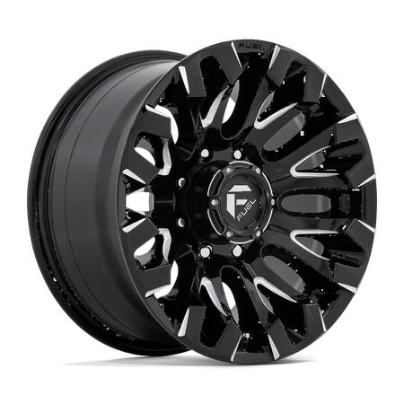Fuel 1PC D828 QUAKE 18x9 ET1 8x180 Gloss Black Milled