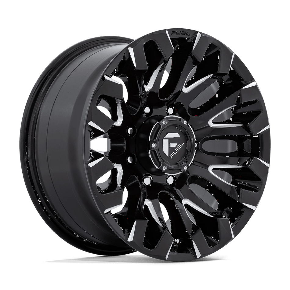 Fuel 1PC D828 QUAKE 18x9 ET1 8x180 Gloss Black Milled