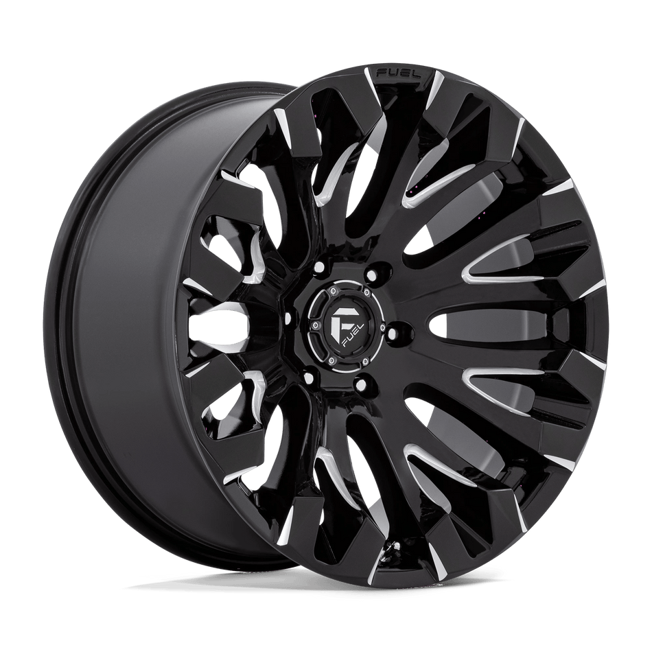 Fuel 1PC D828 QUAKE 18x9 ET1 5x150 Gloss Black Milled