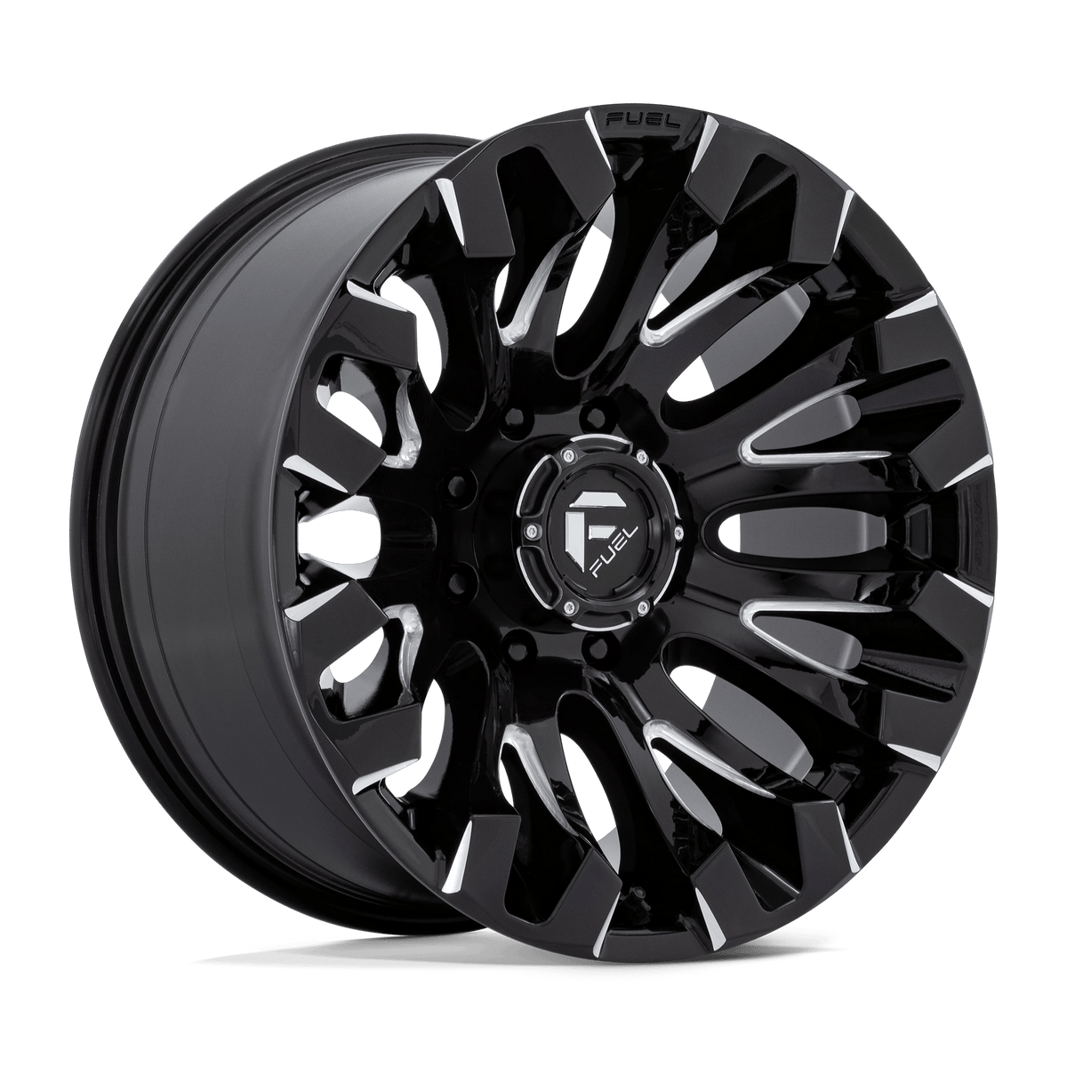 Fuel 1PC D828 QUAKE 20x10 ET-18 8x170 Gloss Black Milled