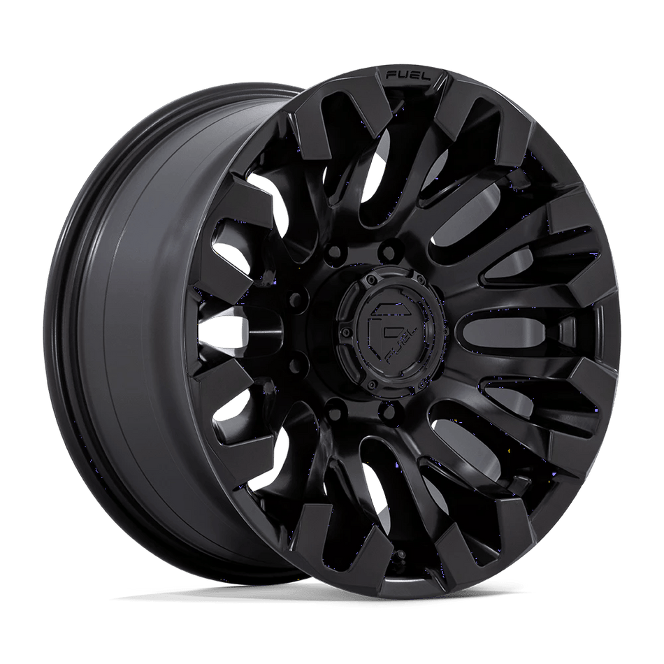 Fuel 1PC D831 QUAKE 18x9 ET1 8x180 Blackout