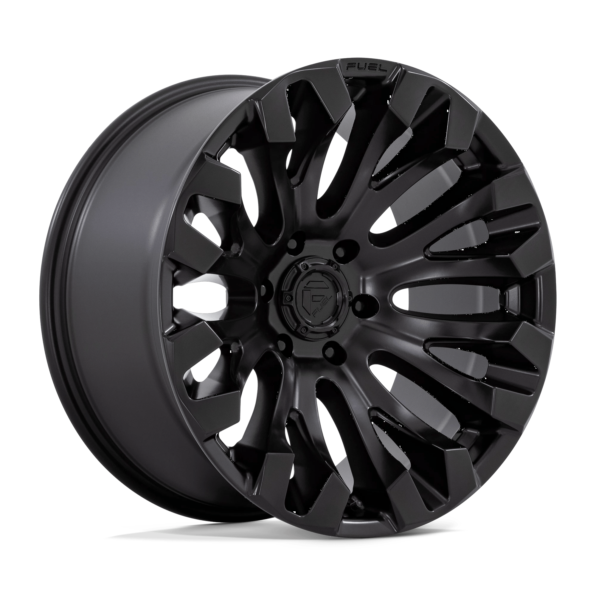 Fuel 1PC D831 QUAKE 20x10 ET-18 6x139.7 Blackout