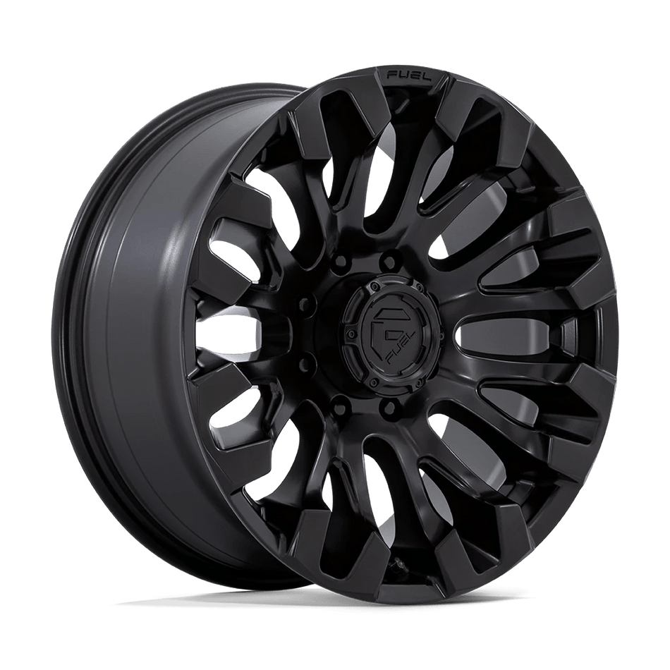 Fuel 1PC D831 QUAKE 20x9 ET1 8x180 Blackout