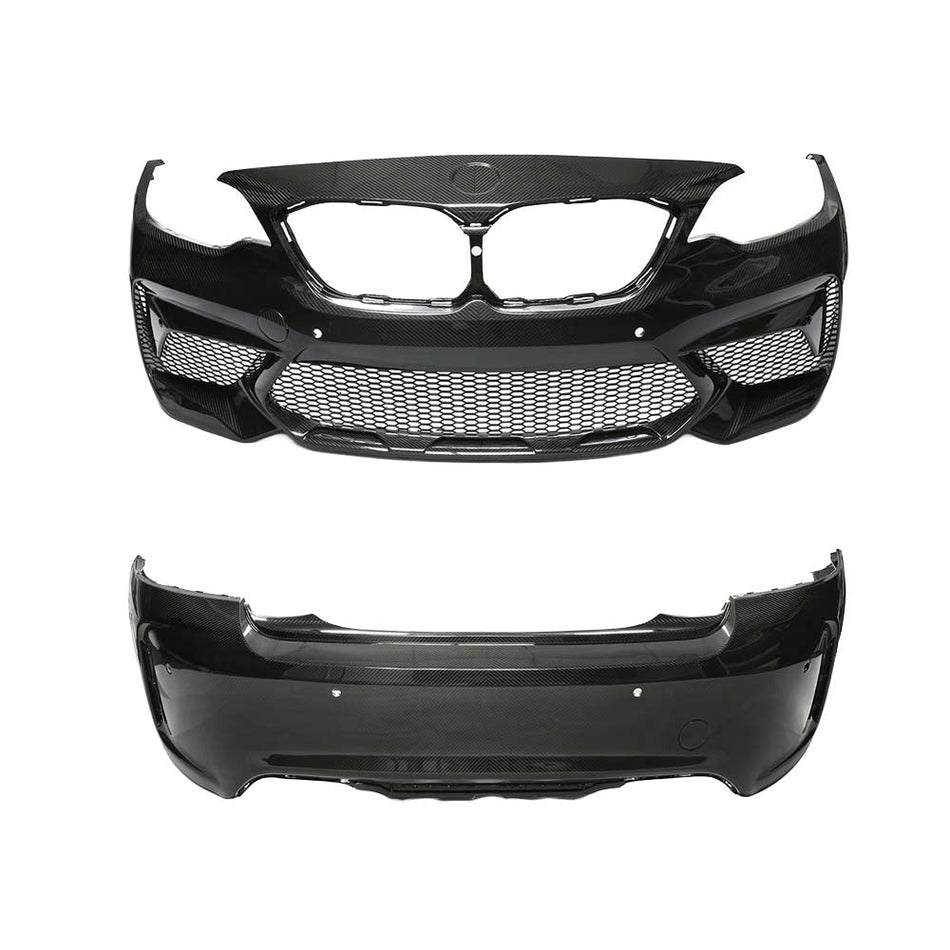 BMW F87 M2 CARBON FIBRE BUMPER REPLACEMENTS