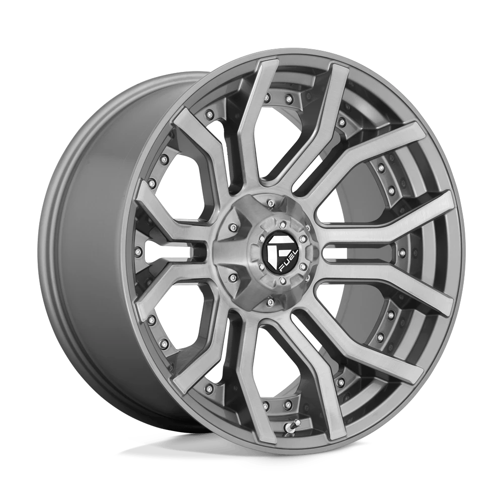 Fuel 1PC D713 RAGE PLATINUM 20x10 ET-18 6x135/5.5 Brushed Gunmetal