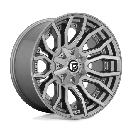 Fuel 1PC D713 RAGE PLATINUM 20x10 ET-18 8x180 Brushed Gunmetal