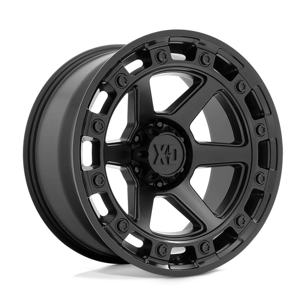 XD XD862 RAID 17x9 ET0 5x127 Satin Black