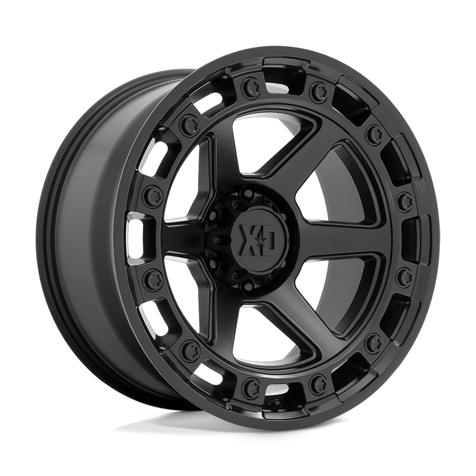 XD XD862 RAID 17x9 ET0 5x127 Satin Black