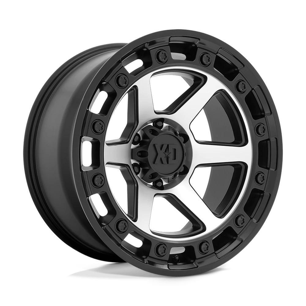 XD XD862 RAID 20x10 ET-18 5x127 Satin Black Machined