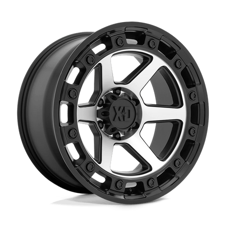 XD XD862 RAID 17x9 ET0 6x139.7 Satin Black Machined