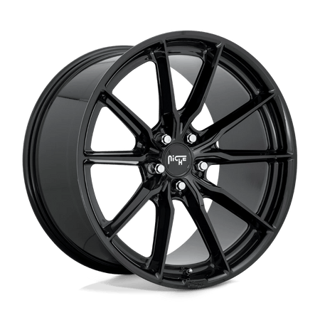 Niche 1PC M240 RAINIER 19x9.5 ET50 5x112 Gloss Black
