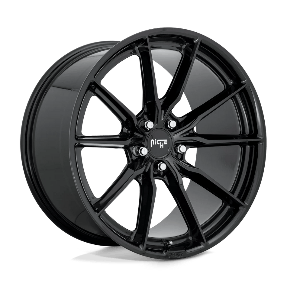 Niche 1PC M240 RAINIER 19x9.5 ET50 5x112 Gloss Black