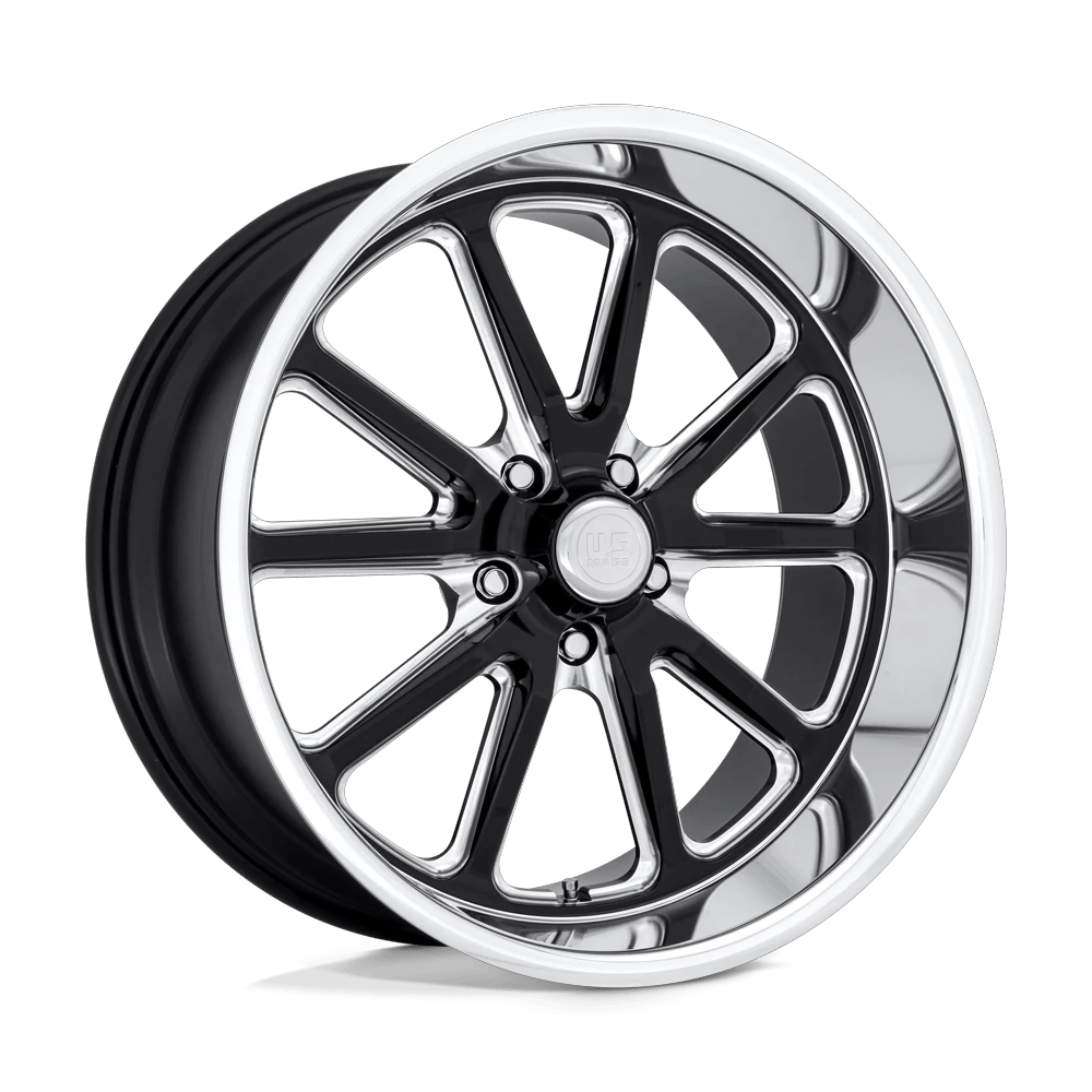US Mag 1PC U117 RAMBLER 20x9.5 ET1 5x120.6 Gloss Black Milled