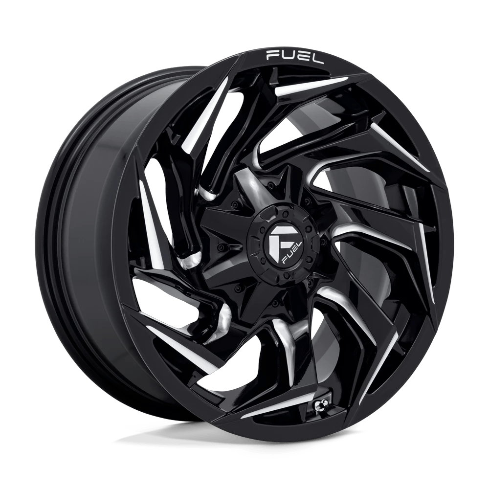 Fuel 1PC D753 REACTION 18x9 ET1 6x135/5.5 Gloss Black Milled