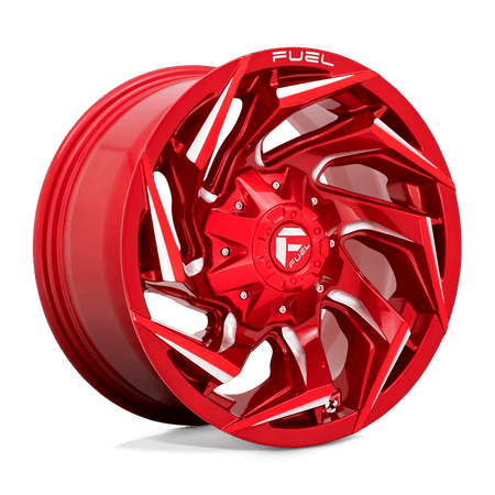 Fuel 1PC D754 REACTION 20x10 ET-18 6x135/5.5 Candy Red Milled