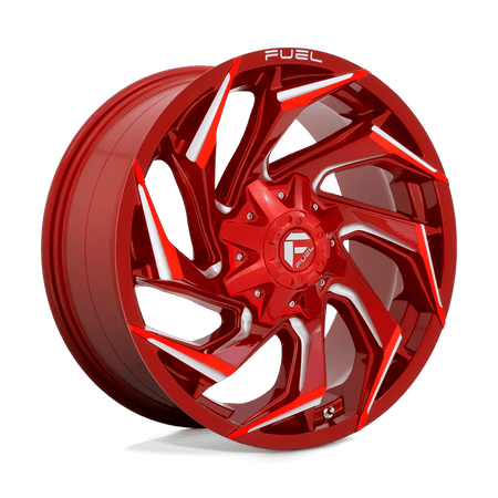 Fuel 1PC D754 REACTION 20x9 ET20 8x170 Candy Red Milled