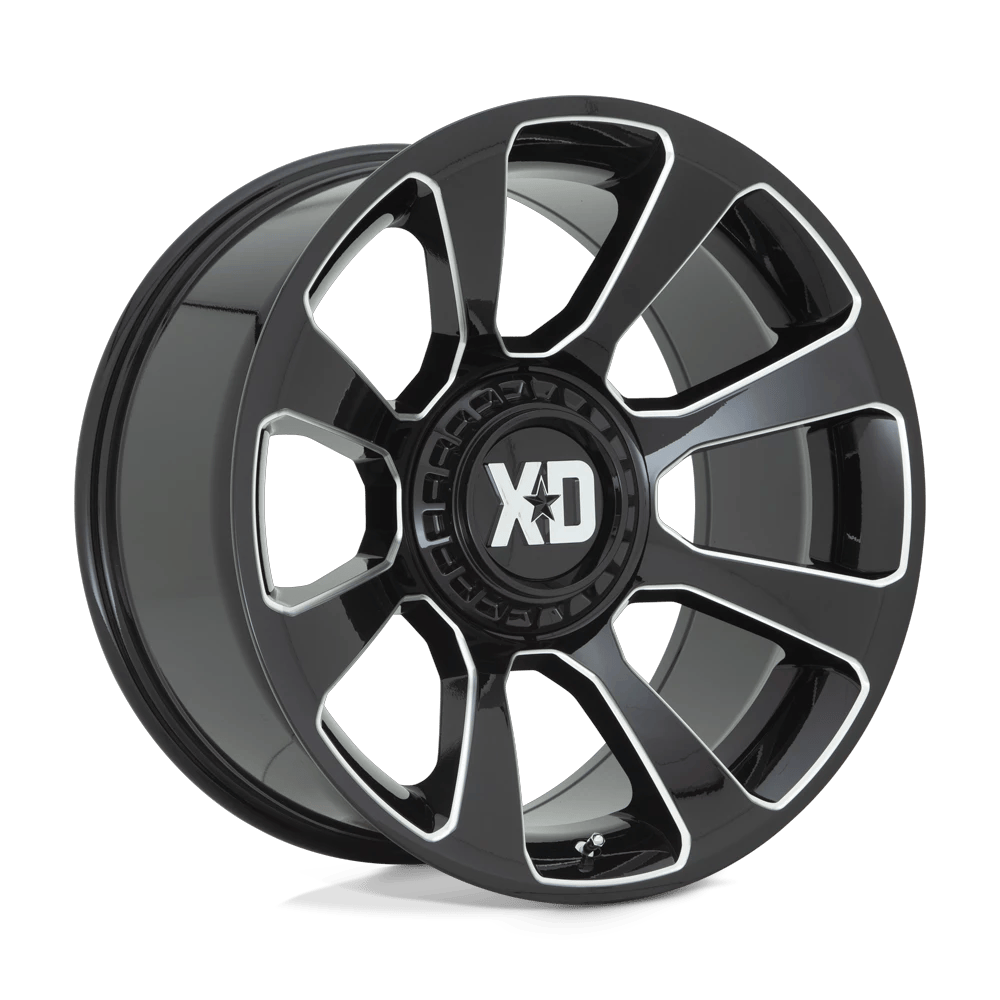 XD XD854 REACTOR 20x9 ET18 6x135/5.5 Gloss Black Milled