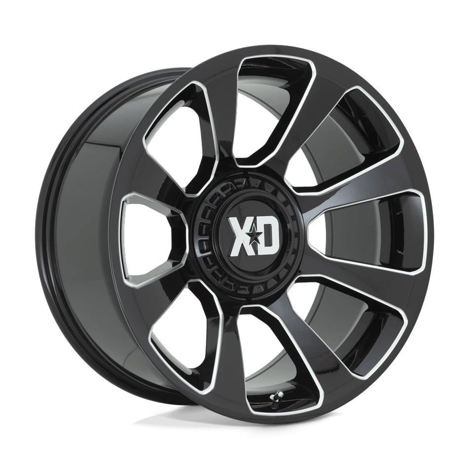 XD XD854 REACTOR 20x9 ET18 6x135/5.5 Gloss Black Milled