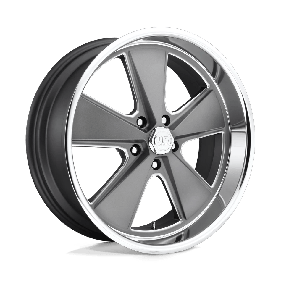 US Mag 1PC U120 ROADSTER 20x9 ET18 5x115 Matte Gunmetal Machined
