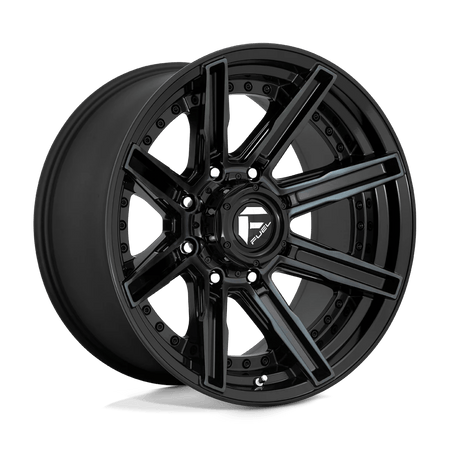 Fuel 1PC D708 ROGUE 20x10 ET-18 8x165.1 Gloss Machined Double Dark Tint