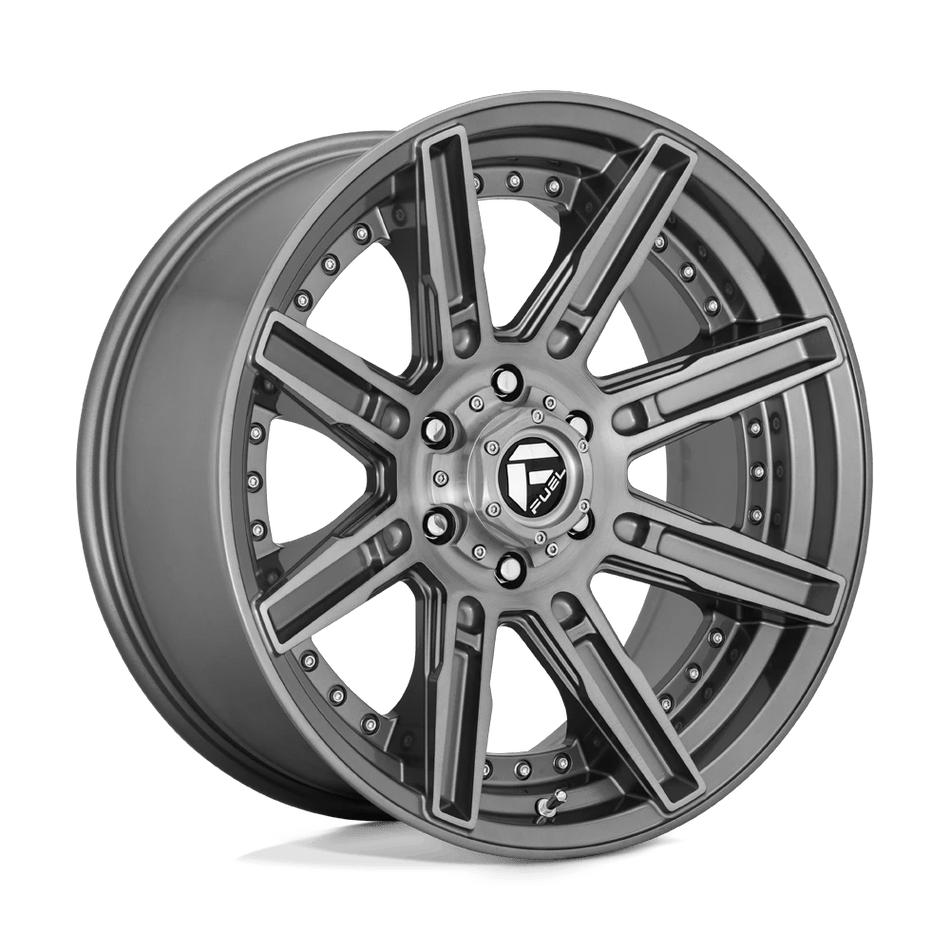 Fuel 1PC D710 ROGUE PLATINUM 20x10 ET-18 5x127 Brushed Gunmetal