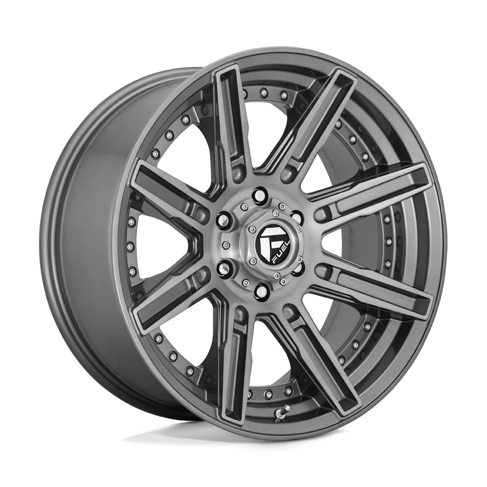 Fuel 1PC D710 ROGUE PLATINUM 20x9 ET1 5x127 Brushed Gunmetal