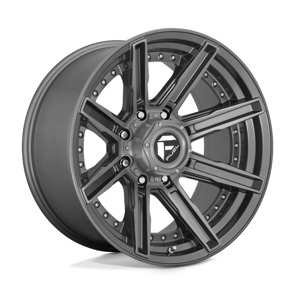 Fuel 1PC D710 ROGUE PLATINUM 20x10 ET-18 8x180 Brushed Gunmetal