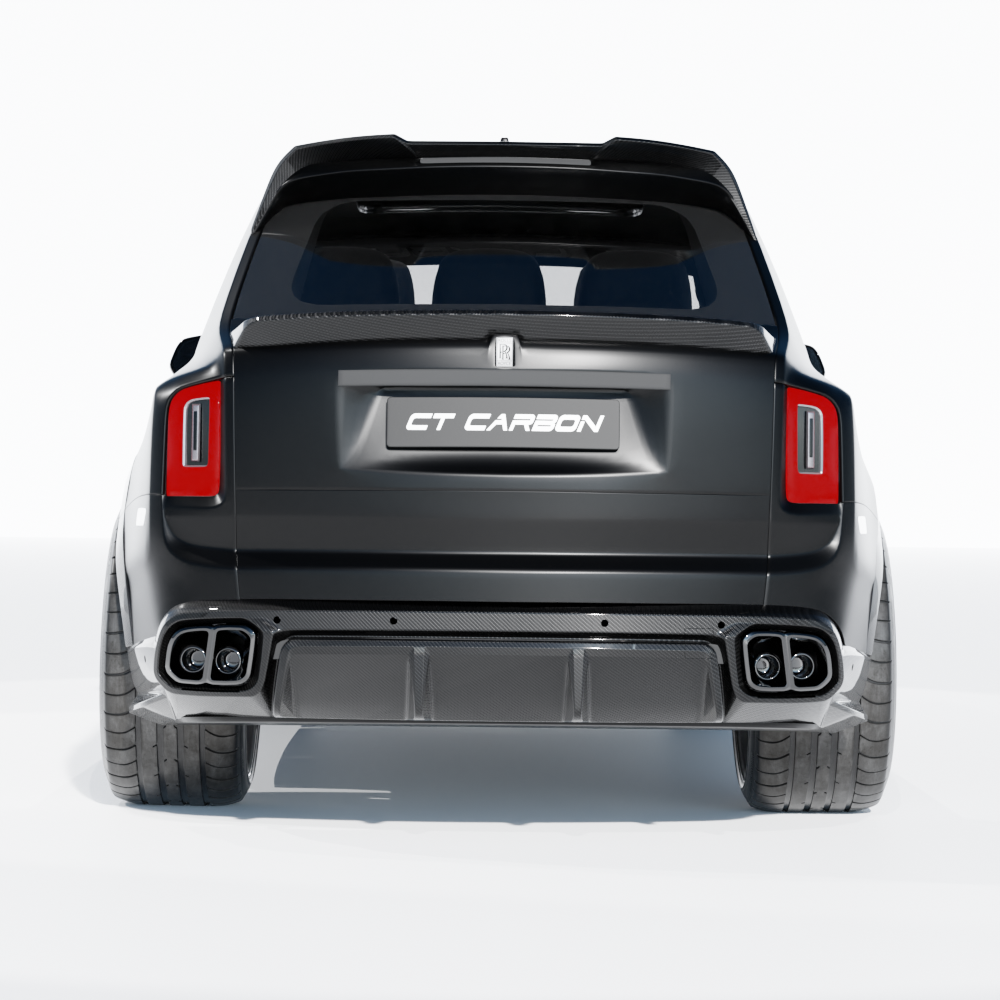 ROLLS ROYCE CULLINAN CARBON FIBRE MIDDLE SPOILER - CT DESIGN