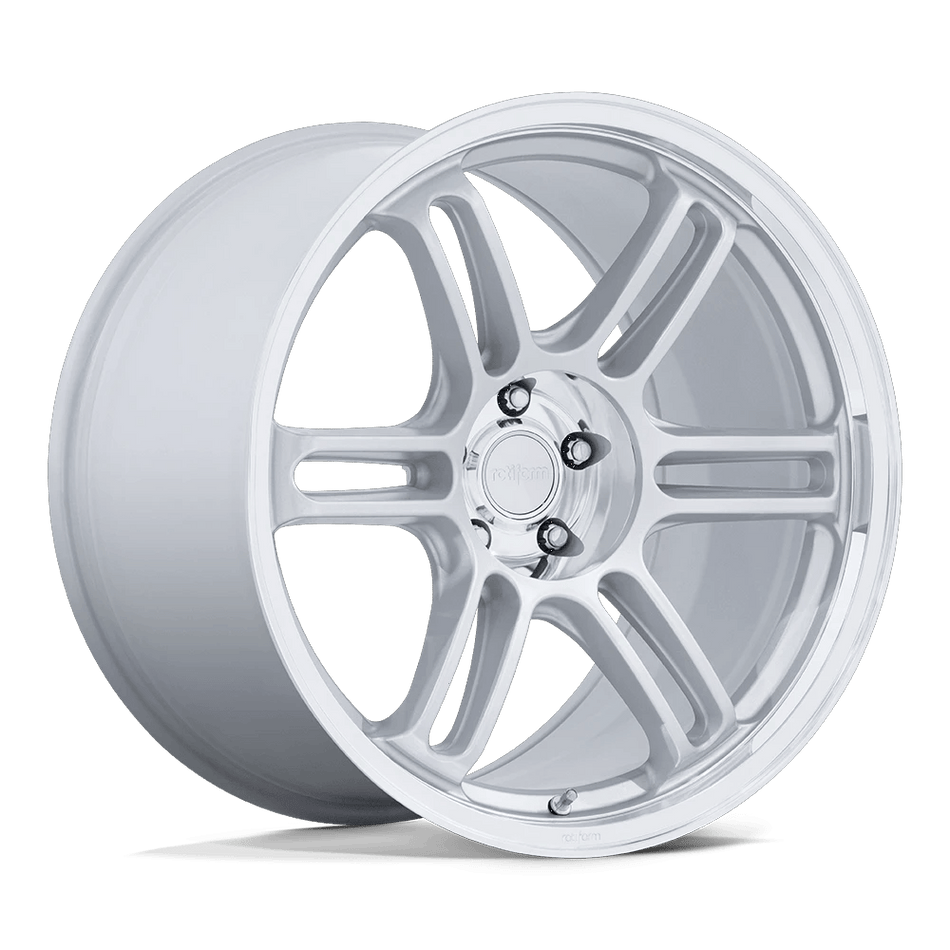 Rotiform RC209 RPS 18x8.5 ET22 5x114.3 Matte Silver w/ Diamond Cut Lip