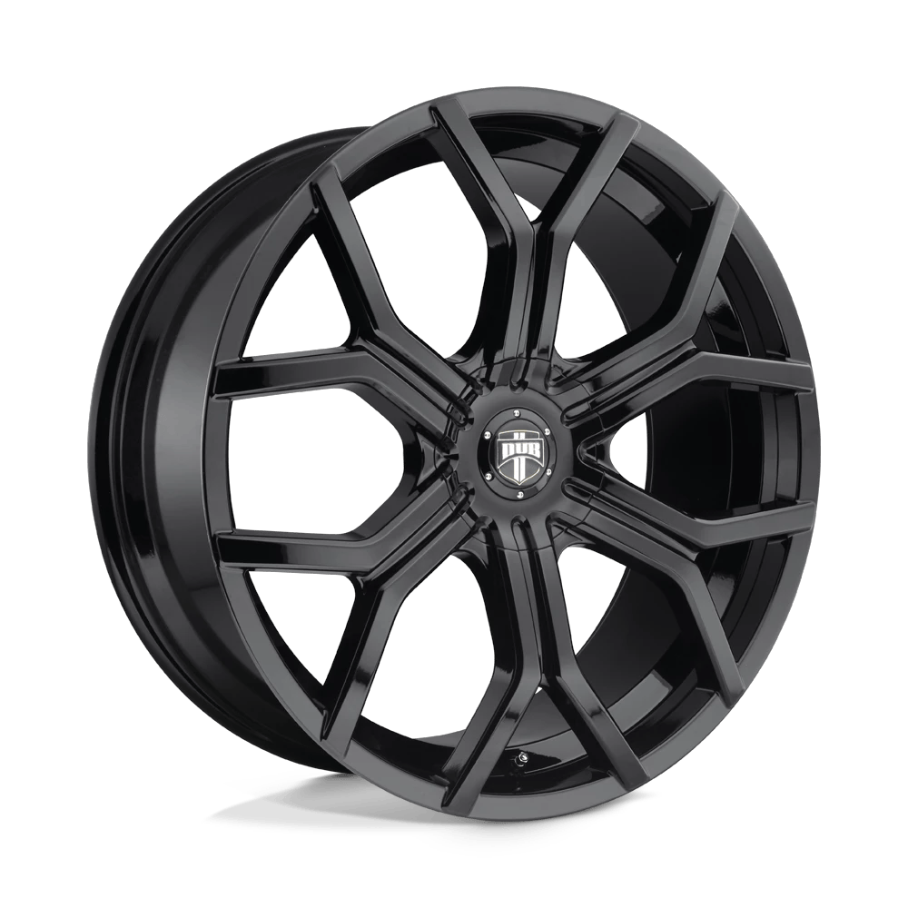 DUB 1PC S208 ROYALTY 24x9.5 ET30 6x135/5.5 Gloss Black