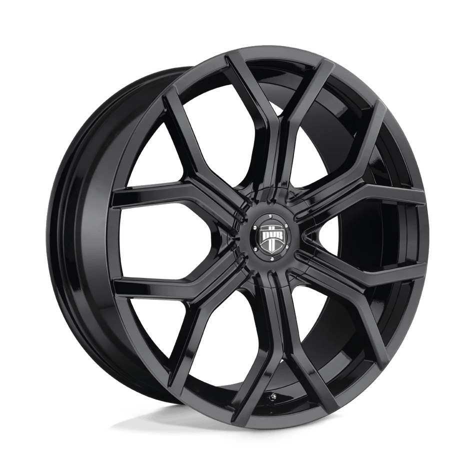 DUB 1PC S208 ROYALTY 24x9.5 ET30 6x135/5.5 Gloss Black