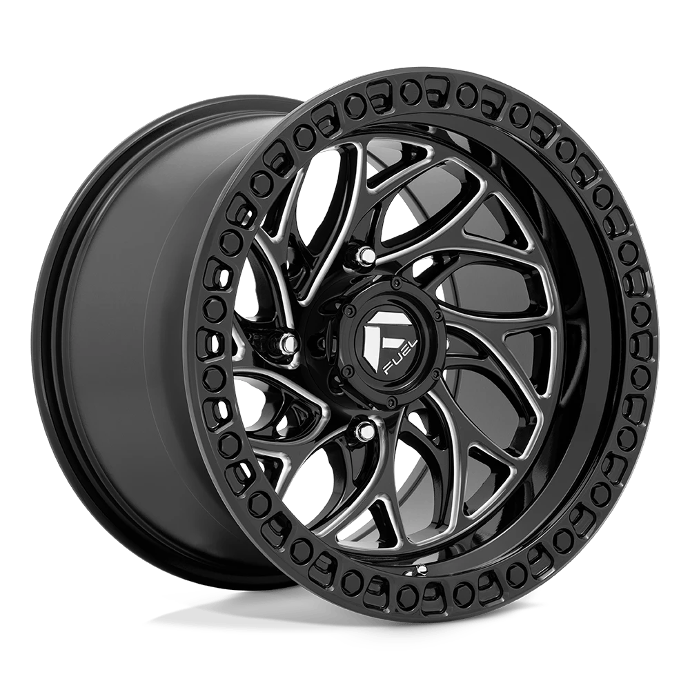 Fuel UTV D741 RUNNER UTV 15x10 ET0 4x156 Gloss Black Milled