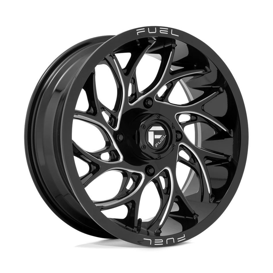 Fuel UTV D741 RUNNER UTV 18x7 ET13 4x156 Gloss Black Milled