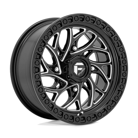 Fuel UTV D741 RUNNER UTV 22x7 ET0 4x137 Gloss Black Milled