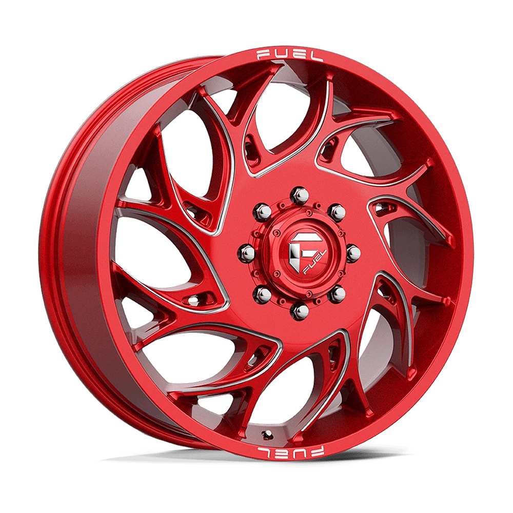 Fuel 1PC D742 RUNNER 20x8.25 ET105 8x200 Candy Red Milled