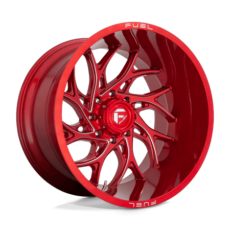 Fuel 1PC D742 RUNNER 20x10 ET-18 8x170 Candy Red Milled