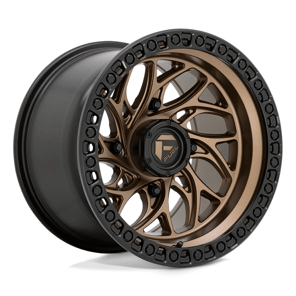 Fuel UTV D777 RUNNER UTV 15x10 ET0 4x137 Bronze w/ Black Ring